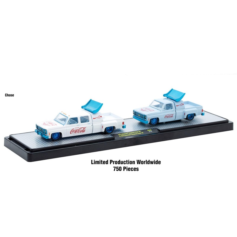 Auto Haulers “Coca-Cola” Set of 3 pieces Release 35 Limited Edition to 8000 pieces Worldwide 1/64 Diecast Models by M2 Machines