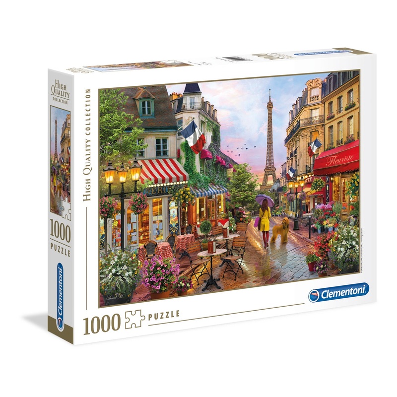 Clementoni – Flowers in Paris (1000pcs)