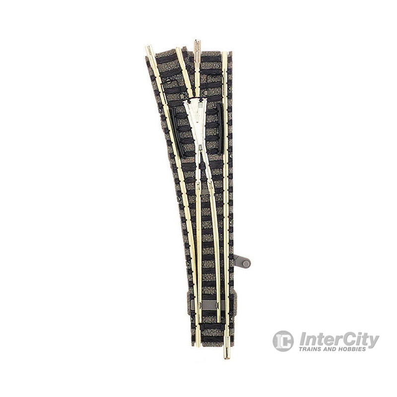 Fleischmann 9178 N Left hand standard point for manual operation, with current-conducting frog. Length 111 mm