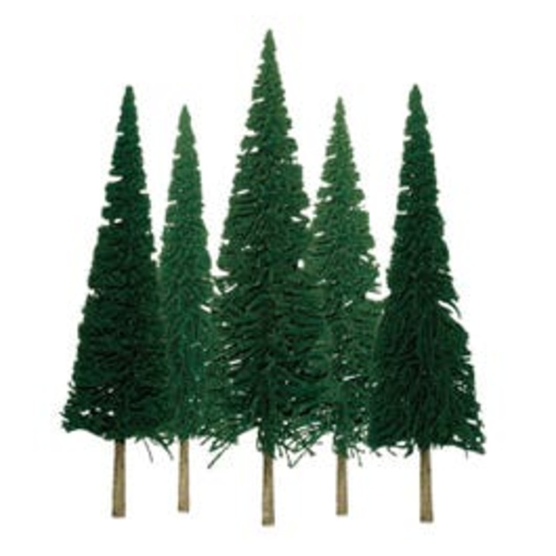 JTT 92003 HO Pine Tree Bulk Pack 4″- 6″ (24pcs)