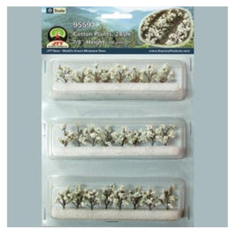 JTT 95591  O Cotton Plants 24pk