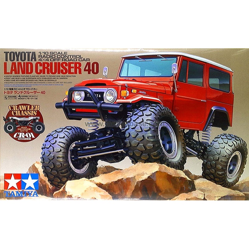 Tamiya – R/C Toyota Land Cruiser 40 (CR01) (No ESC Incl.)