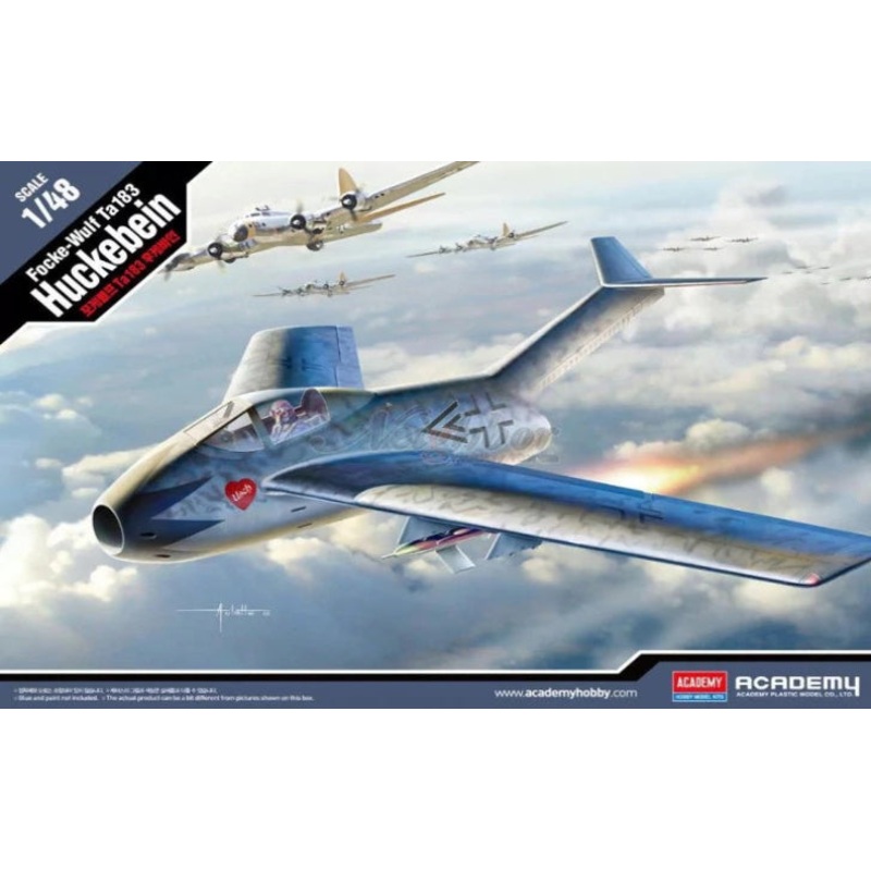 Academy – 1/48 Focke-Wulf Ta 183 Huckebein