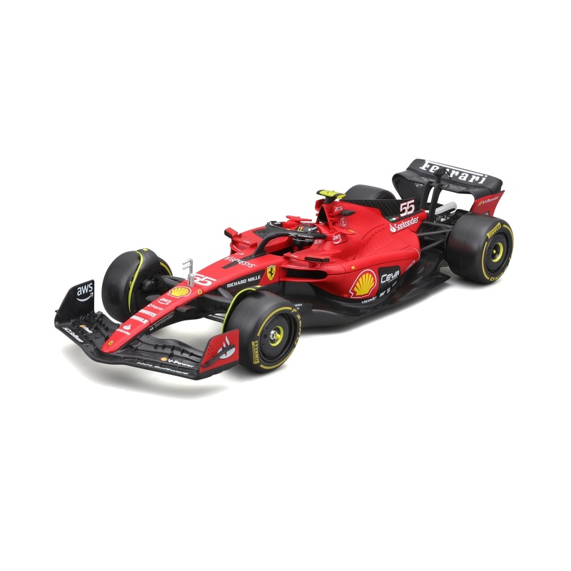 Burago – 1/24 Ferrari F1 SF-23 2023 – #55 Carlos Sainz