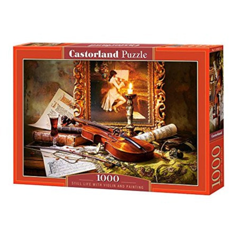 Castorland – Still Life with Violin and Painting (1000pcs)