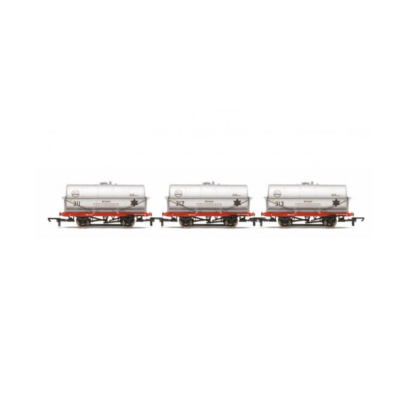 Hornby – RailRoad 20T Tank Wagons three pack – ICI – Era 3/4