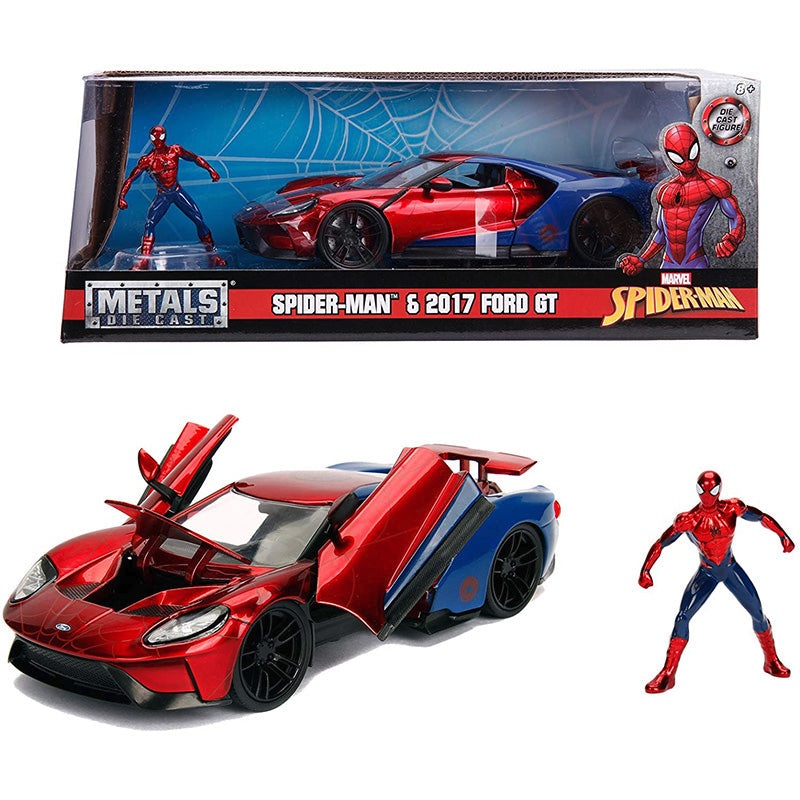 Jada – 1/24 Spiderman & Ford GT 2017 (Marvel)
