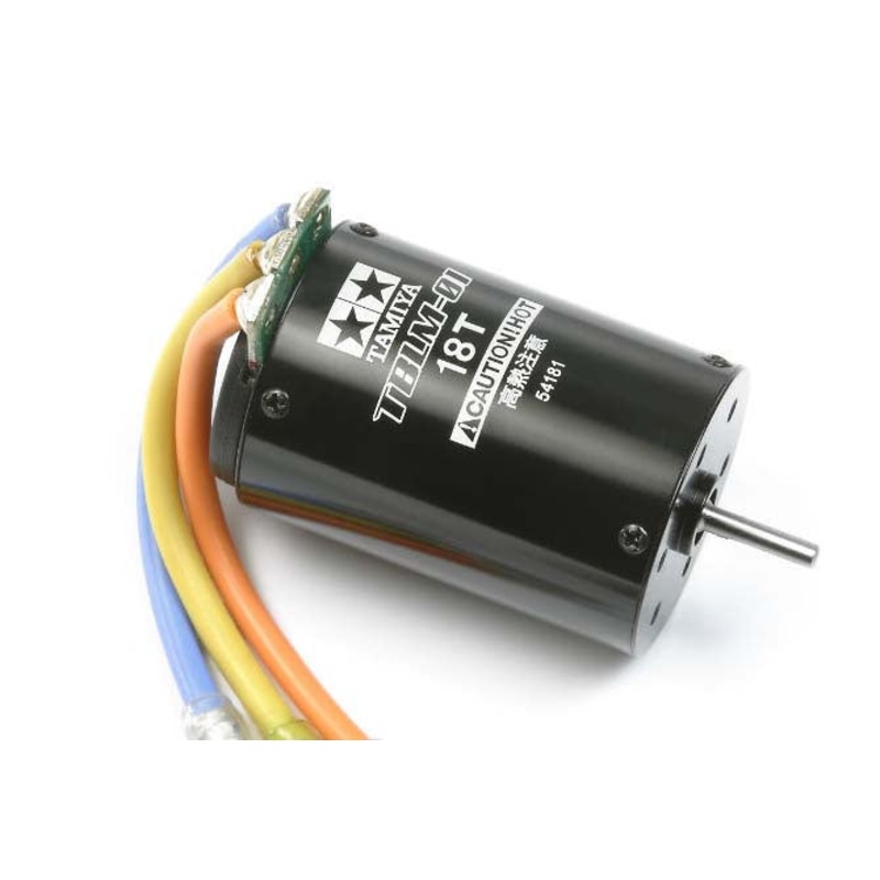Tamiya – Brushless Motor 01 (18T) – Sensorless