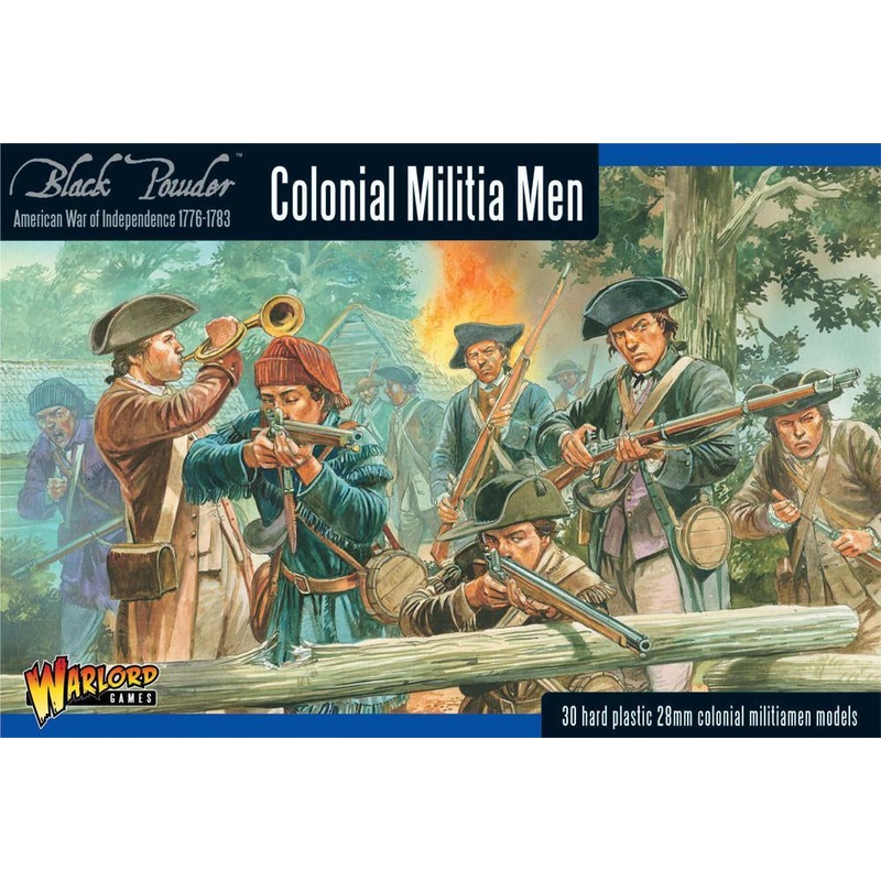 Warlord – Black Powder  Colonial Militia Men