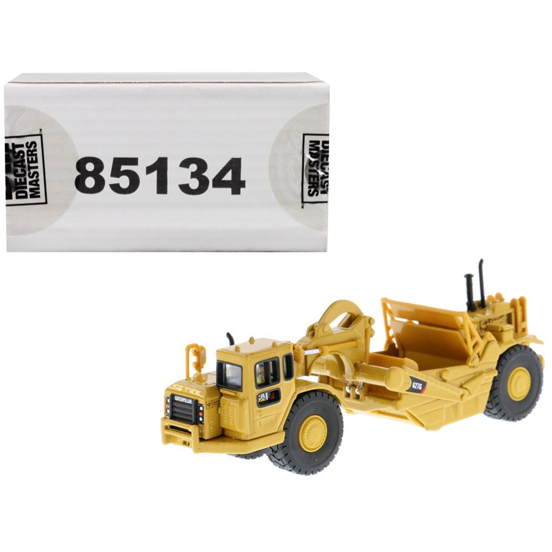 CAT Caterpillar 627G Wheeled Scraper Tractor with Operator “High Line” Series 1/87 (HO) Scale Diecast Model by Diecast Masters