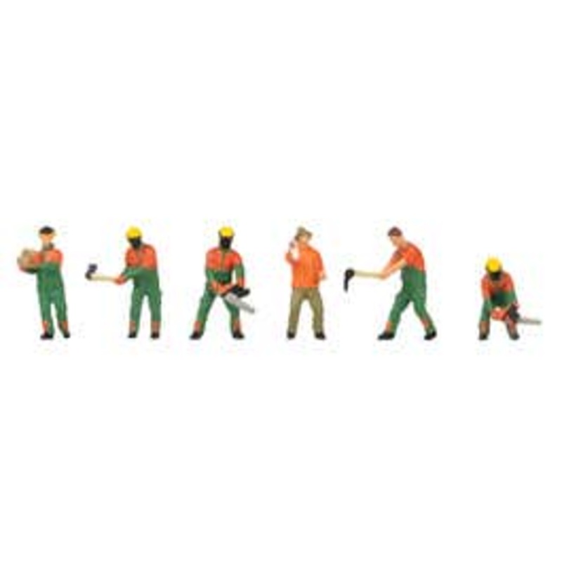 Faller 151690  HO Forestry workers with modern equipment