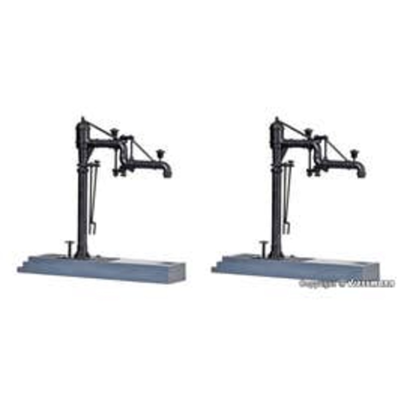 Kibri 39422  HO Water crane with swing arms, 2 pieces kit