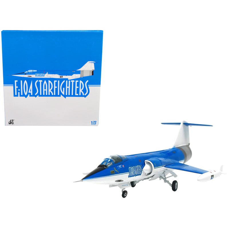 Lockheed F-104S Starfighter Aircraft “Starfighters Aerospace Aerobatics Team” (2012) 1/72 Diecast Model by JC Wings