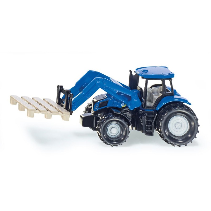 Siku – New Holland Tractor W/ Fork for Pallets