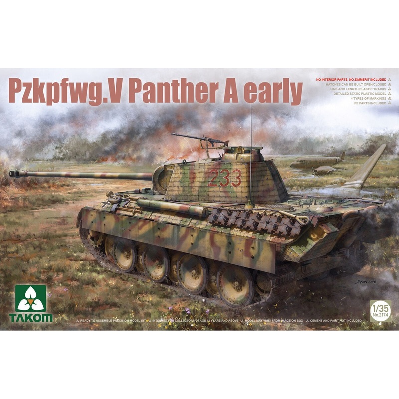 Takom – 1/35 Pzkpfwg.V Panther A Early