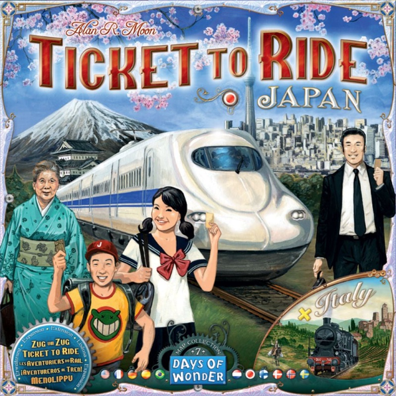 Ticket to Ride Map Collection: Vol 7 – Japan & Italy