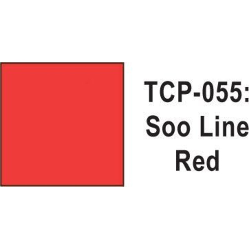 Tru Color TCP-55 Soo Line Red Paint 1 ounce