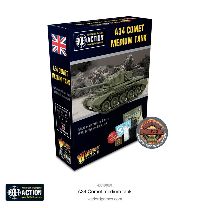 Warlord – Bolt Action: A34 Comet Medium Tank