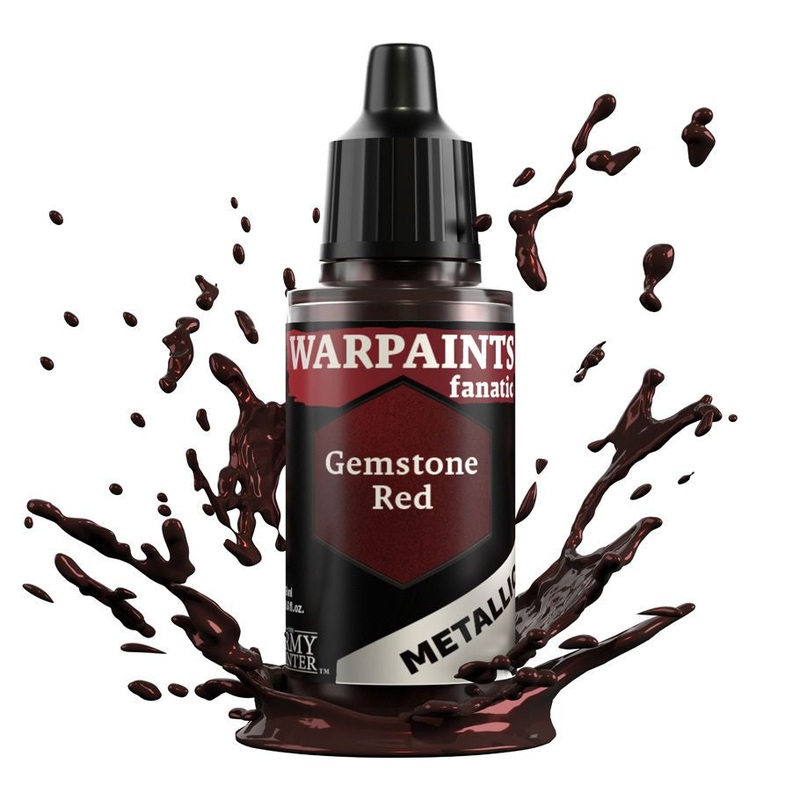 Warpaints Fanatic Metallic: Gemstone Red  (WP3198) (18ml)