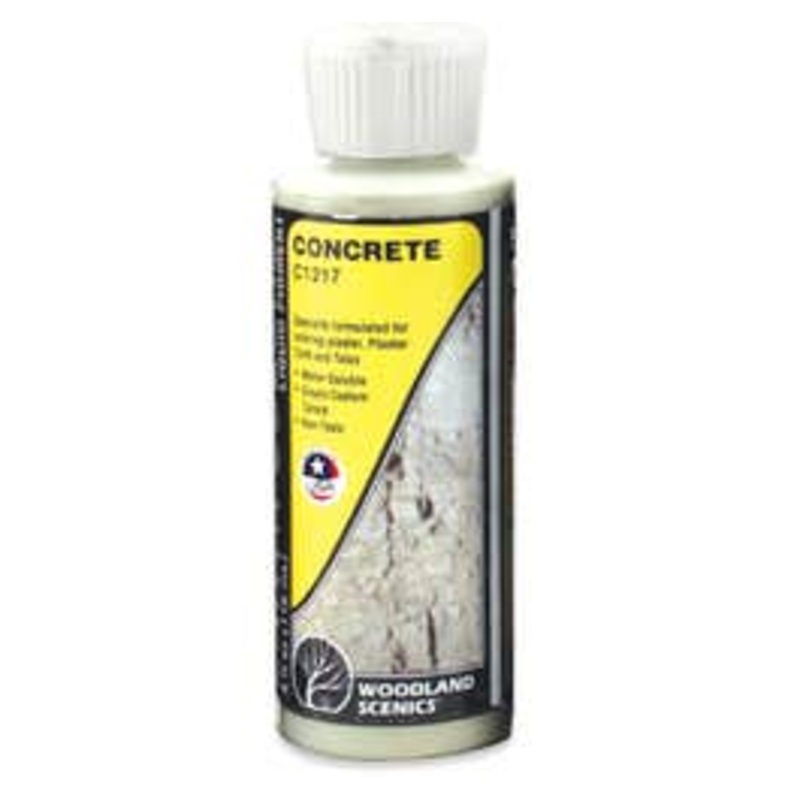 Woodland Scenics C1217 Concrete 4 oz. Liquid Pigment