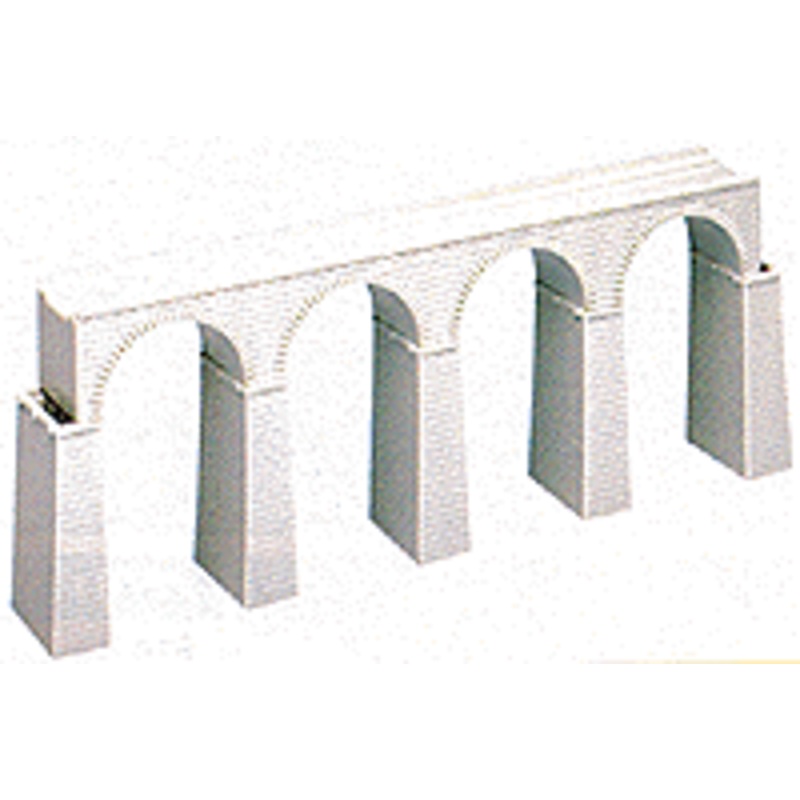 Atlas 2826 N, Viaduct Kit, 4-arch cut stone masonry