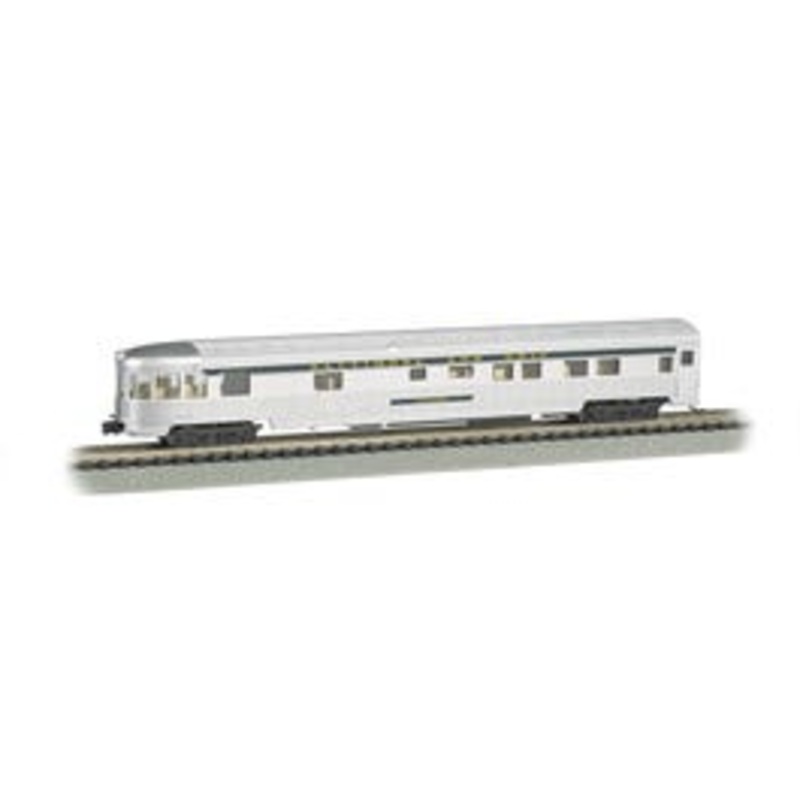 Bachmann #14553 B&O – 85' Streamline Fluted Lighted Observation Car