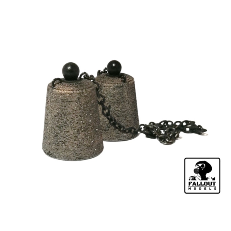 Fallout Models – 1/35 Chantilly Bollards