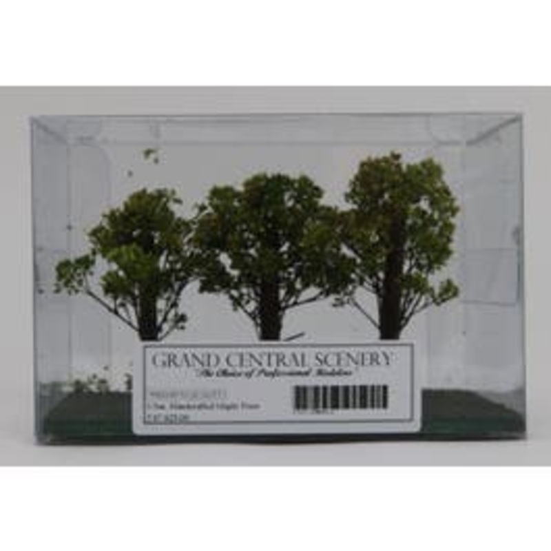 Grand Central Scenery T47  Small Maple Trees  3″- 4″ (3 pcs)