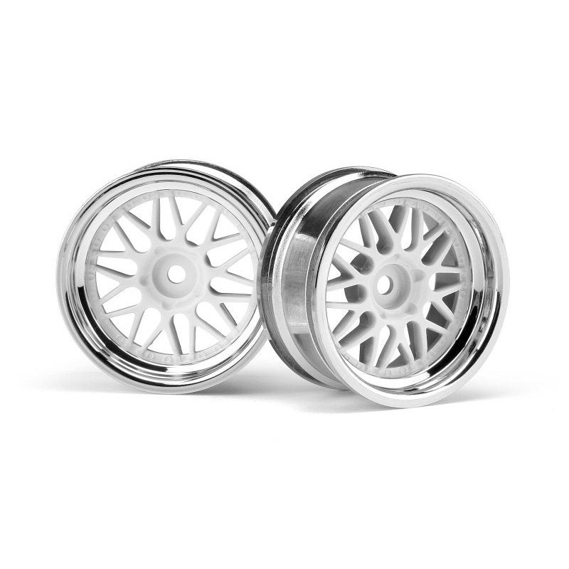 HPI -106773 – HRE C90 Wheel 26mm Chr/Wht (6mm OFFSET/2pcs)