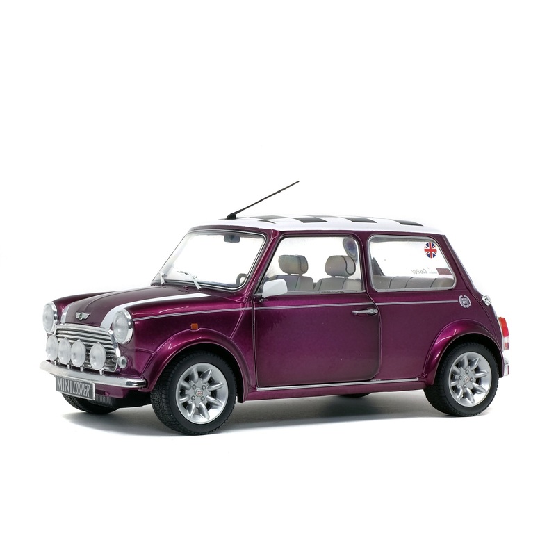 Solido – 1/18 Mini Cooper Sport Metallic Purple 1997