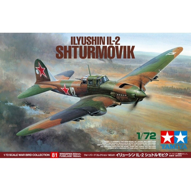 Tamiya – 1/72 Iiyushin IL-2 Shturmovik