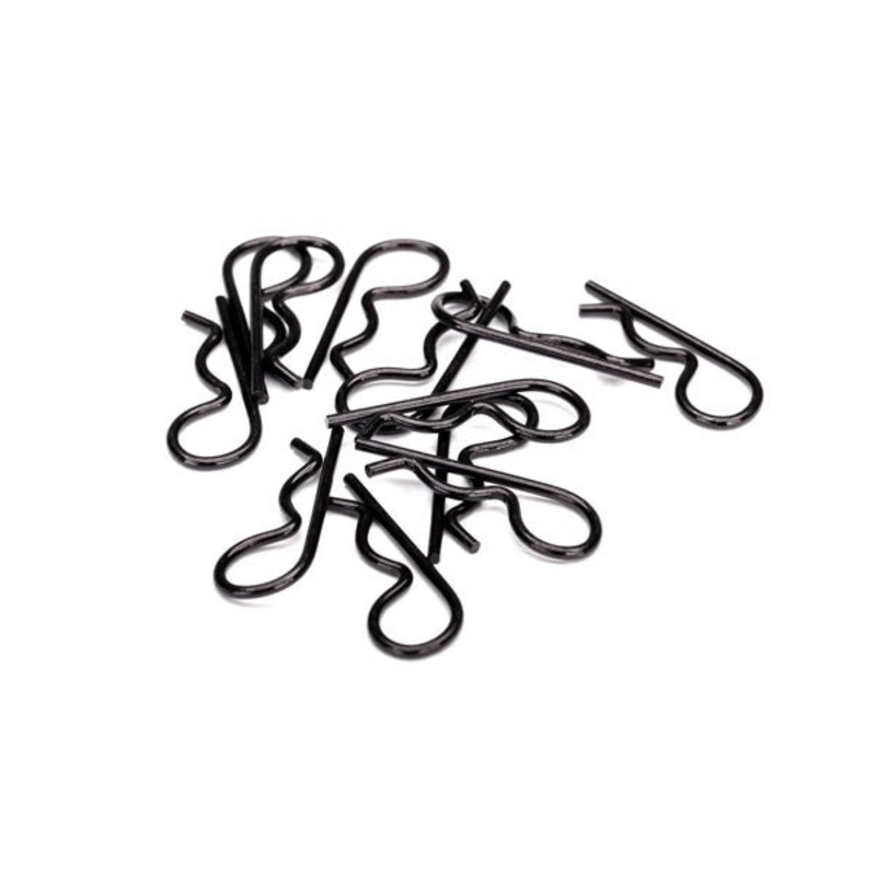 Traxxas – 3934A – Body Clips Heavy Duty (Blk) (12) (TRX-4)
