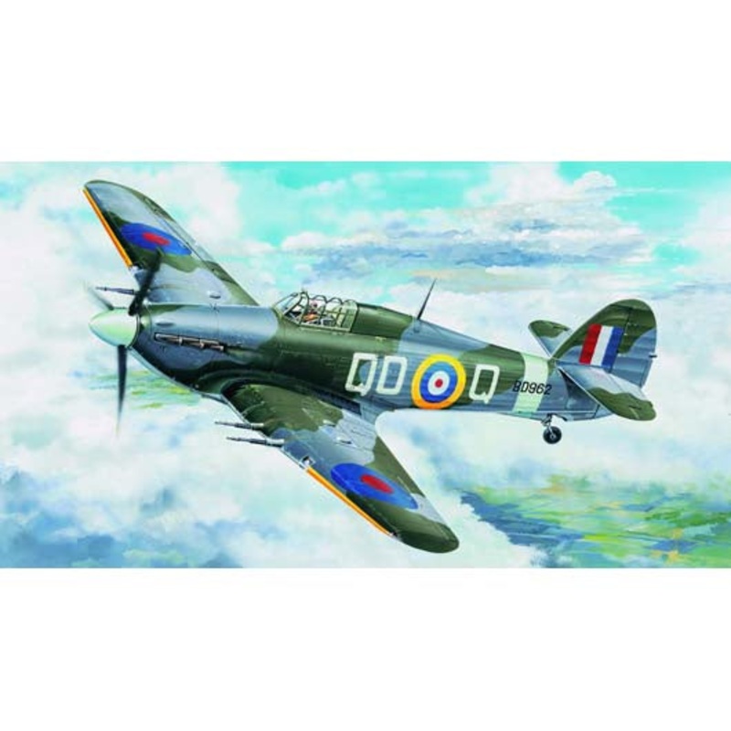 Trumpeter – 1/24 British “Hurricane” MK.IIC