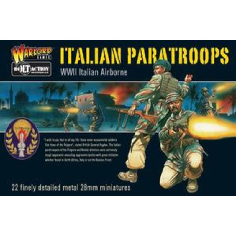 Warlord – Bolt Action  Italian Paratroopers (22 Figures)