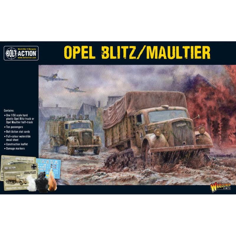 Warlord – Bolt Action: Opel Blitz/Maultier
