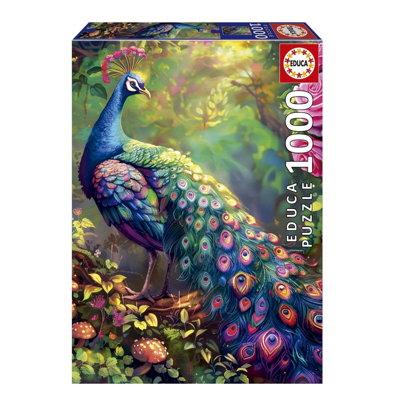 Educa – Peacock Garden (1000pcs)