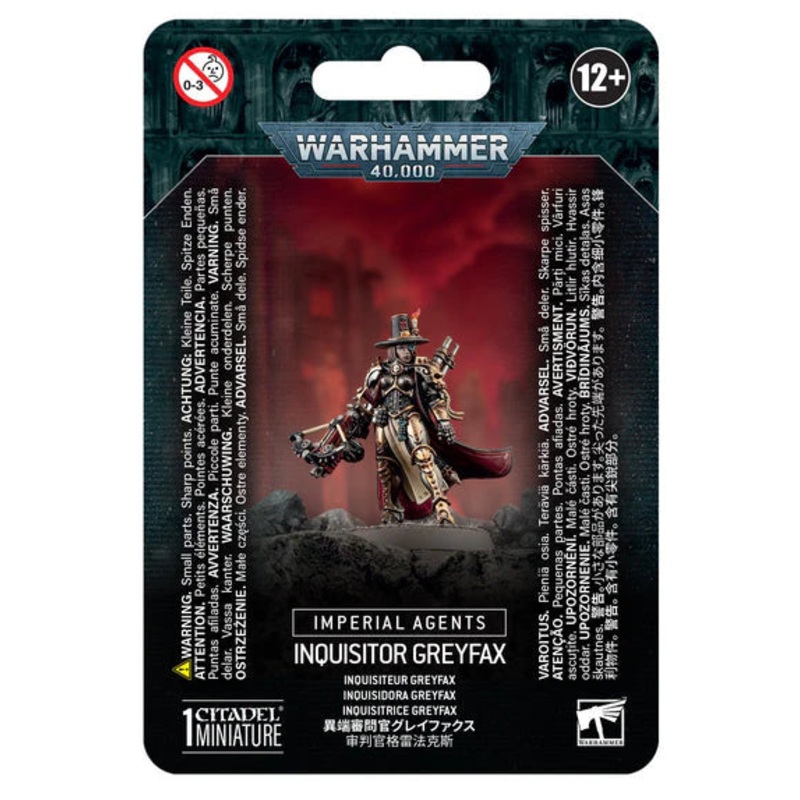 GW – Warhammer 40k Imperial Agents: Inquisitor Greyfax (52-45)