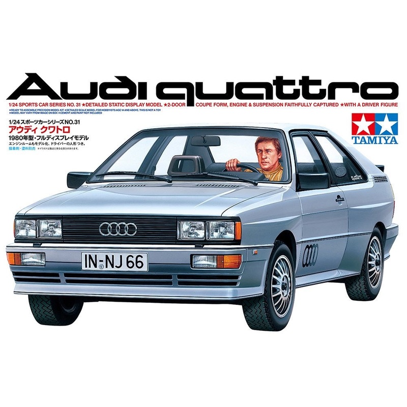 Tamiya – 1/24 Audi Quattro