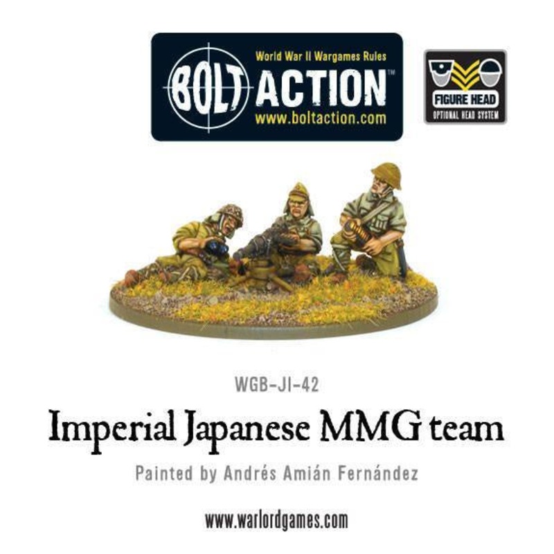Warlord – Bolt Action: Imperial Japanese MMG Team (Metal)