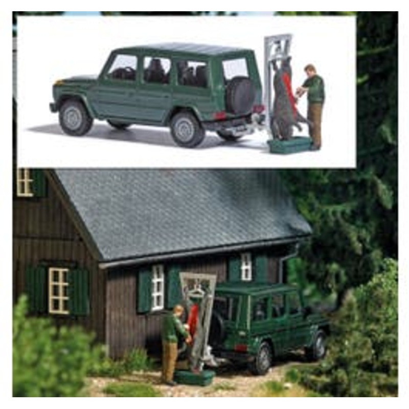 Busch 7959  HO Action Set: End of the Hunt – KIT