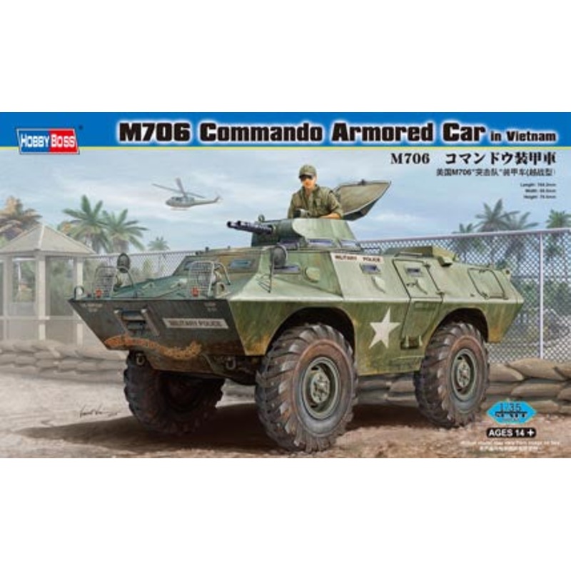 Hobby Boss – 1/35 M706 Commando Armored Car in Vietnam