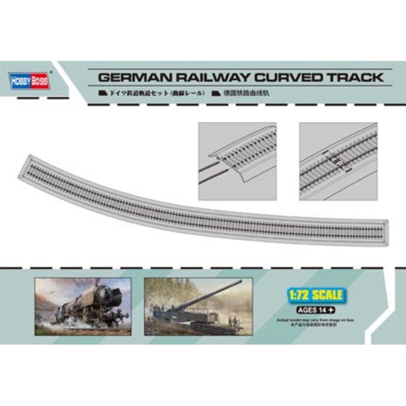 Hobby Boss – 1/72 German Railway Curved Track