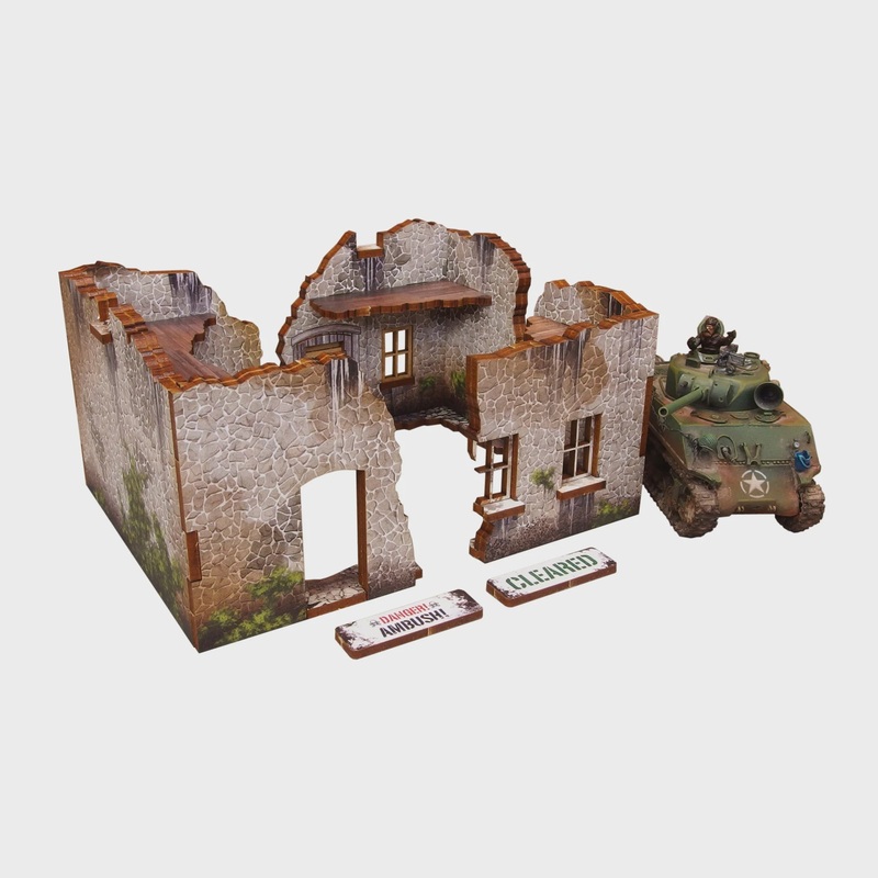Micro Art Studio – Pre-Painted  Ruins 3  (H00217)