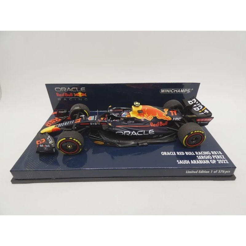 Minichamps – 1/18 Red Bull RB18 Perez Saudi Arabian GP 2022