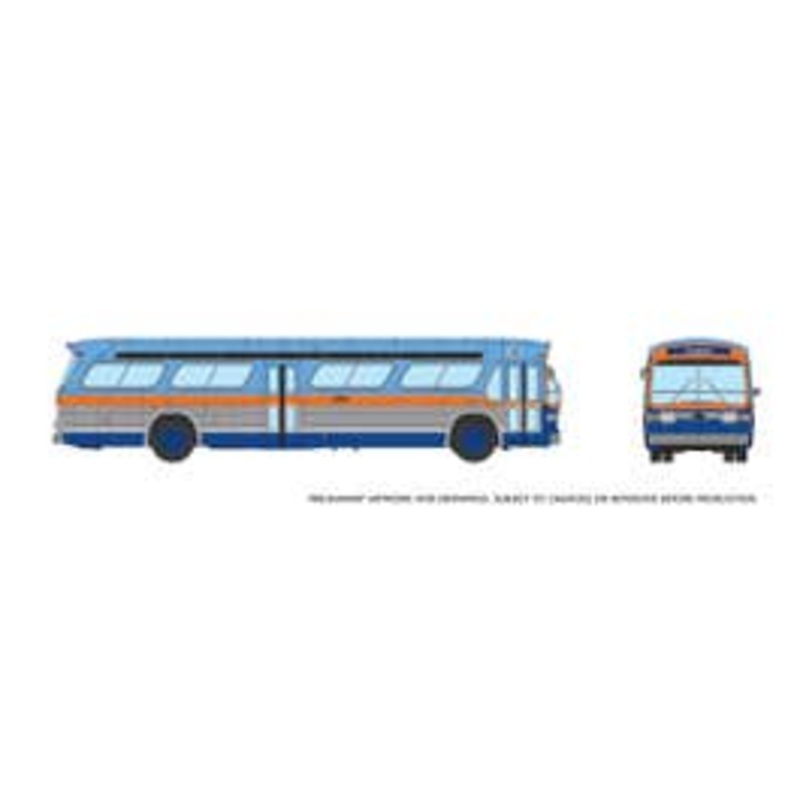 Rapido 753153 HO 1/87 New Look Bus (Deluxe): Long Island MSBA: #659
