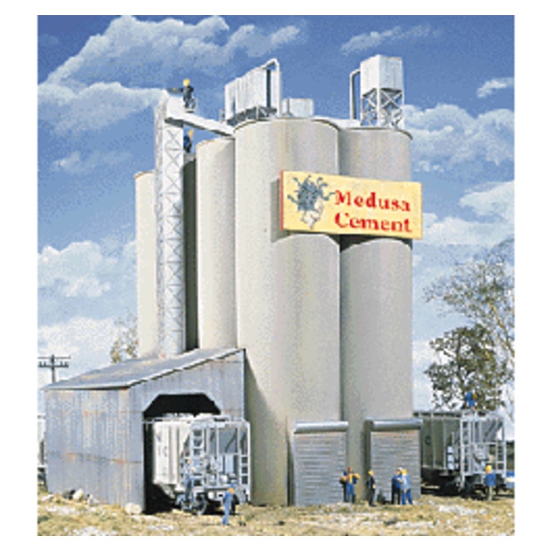 Walthers #933-3019 Medusa Cement Company — Kit