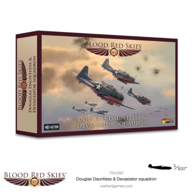 Warlord – Blood Red Skies Douglas Dauntless & Devastator Squadron