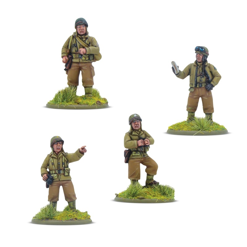 Warlord – Bolt Action: US Army Platoon Commanders