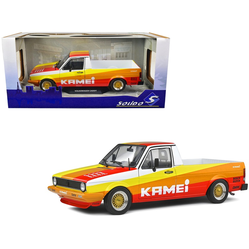 1982 Volkswagen Caddy MK 1 Pickup Truck “Kamei Tribute” 1/18 Diecast Model Car by Solido