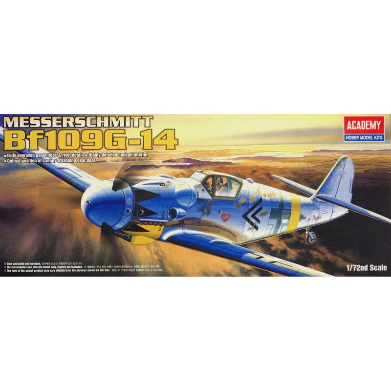 Academy – 1/72 Messerschmitt Bf-109G14